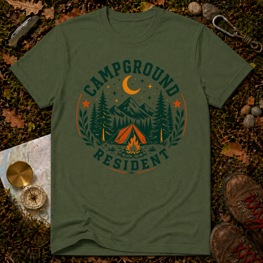 Campground Resident T‑Shirt