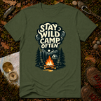 Stay Wild Camp Often T‑Shirt