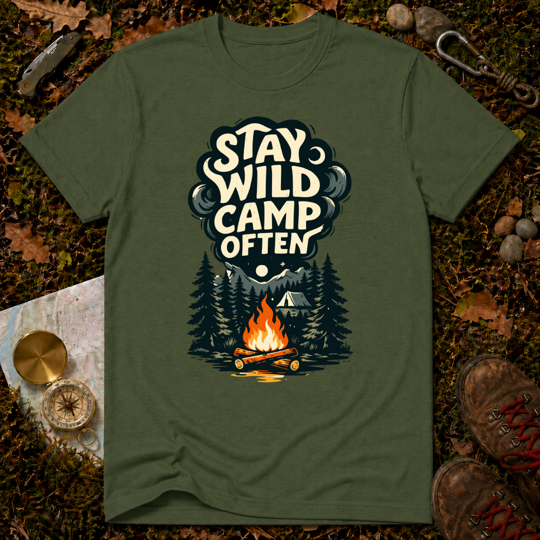 Stay Wild Camp Often T‑Shirt