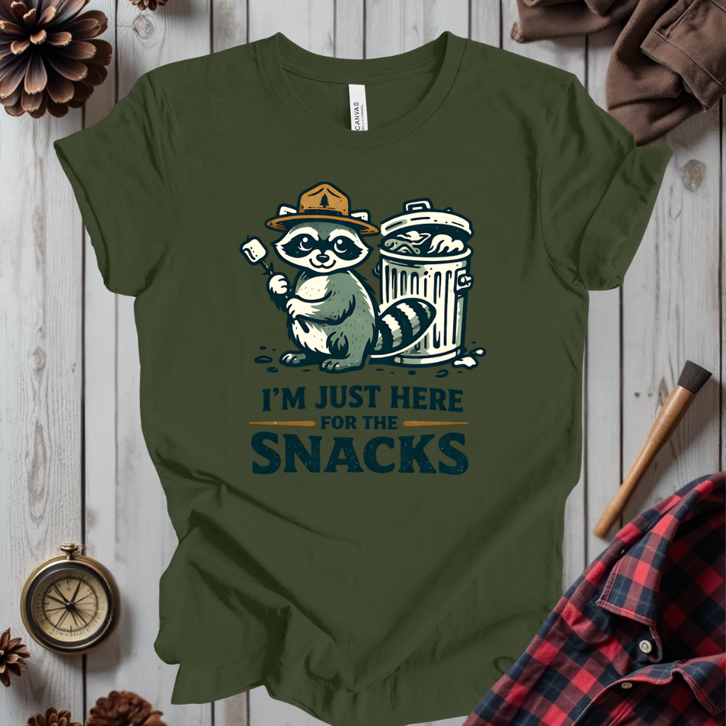 I'm Just Here for the Snacks T-Shirt