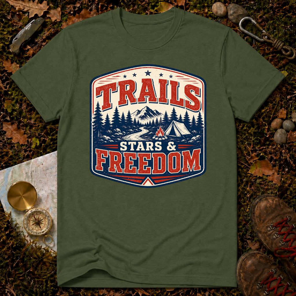 Trails, Stars & Freedom T-Shirt