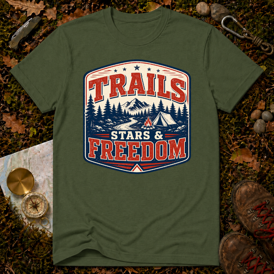 Trails, Stars & Freedom T-Shirt