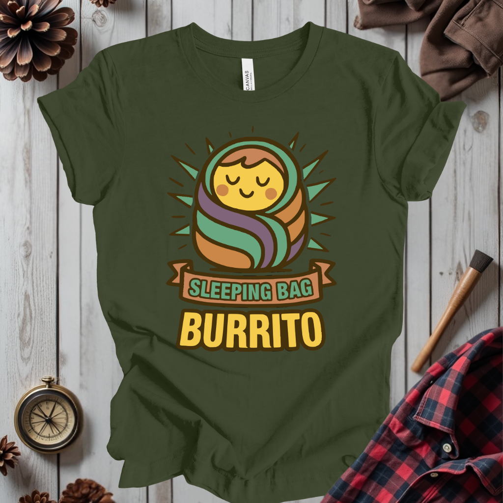 Sleeping Bag Burrito T-Shirt