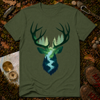 Nature-Inspired Antlers T-Shirt