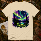 Northern Lights Camping T-Shirt