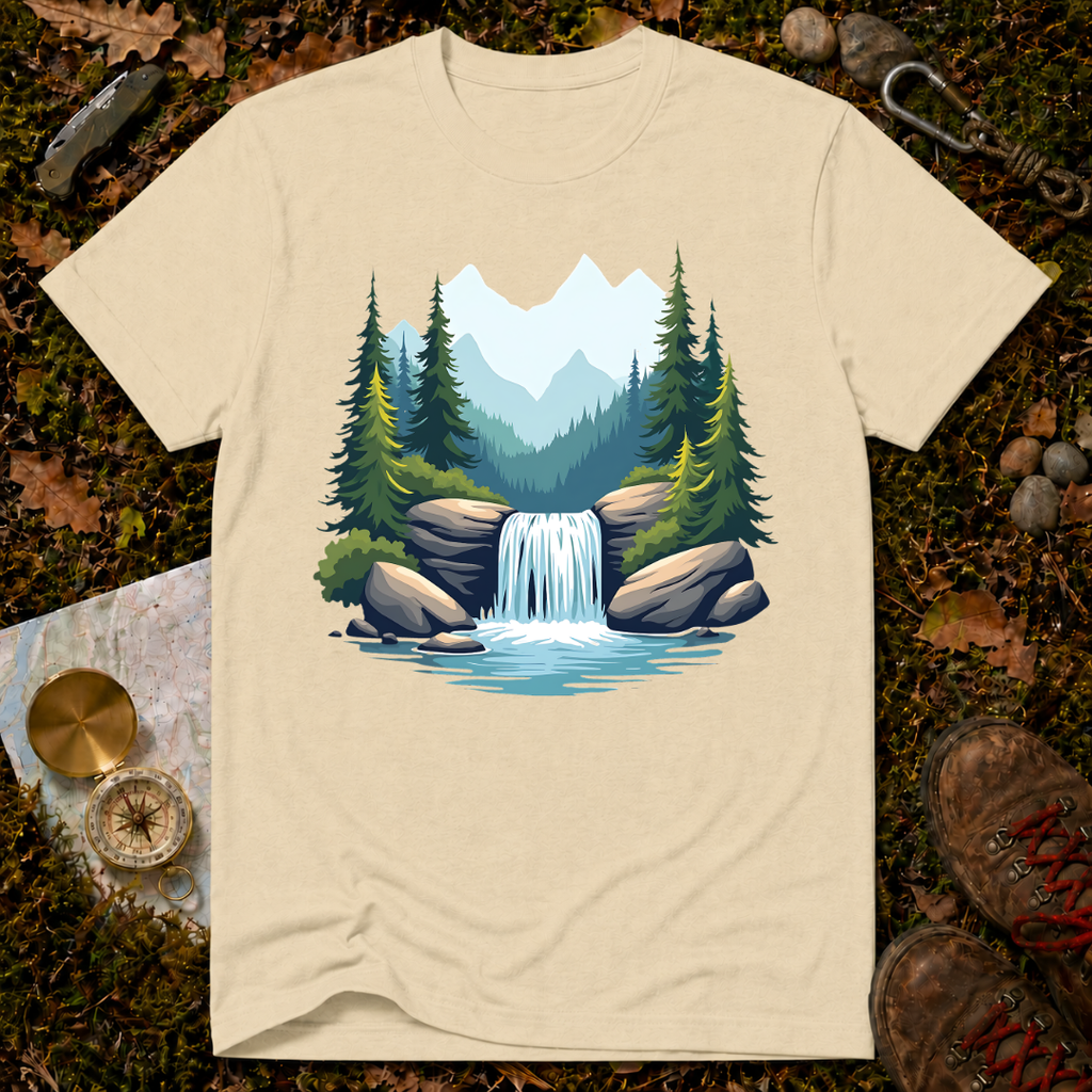 Tranquil Waterfall T-Shirt