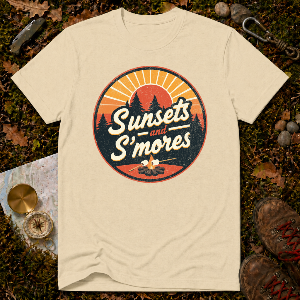 Sunsets And S'mores T-Shirt