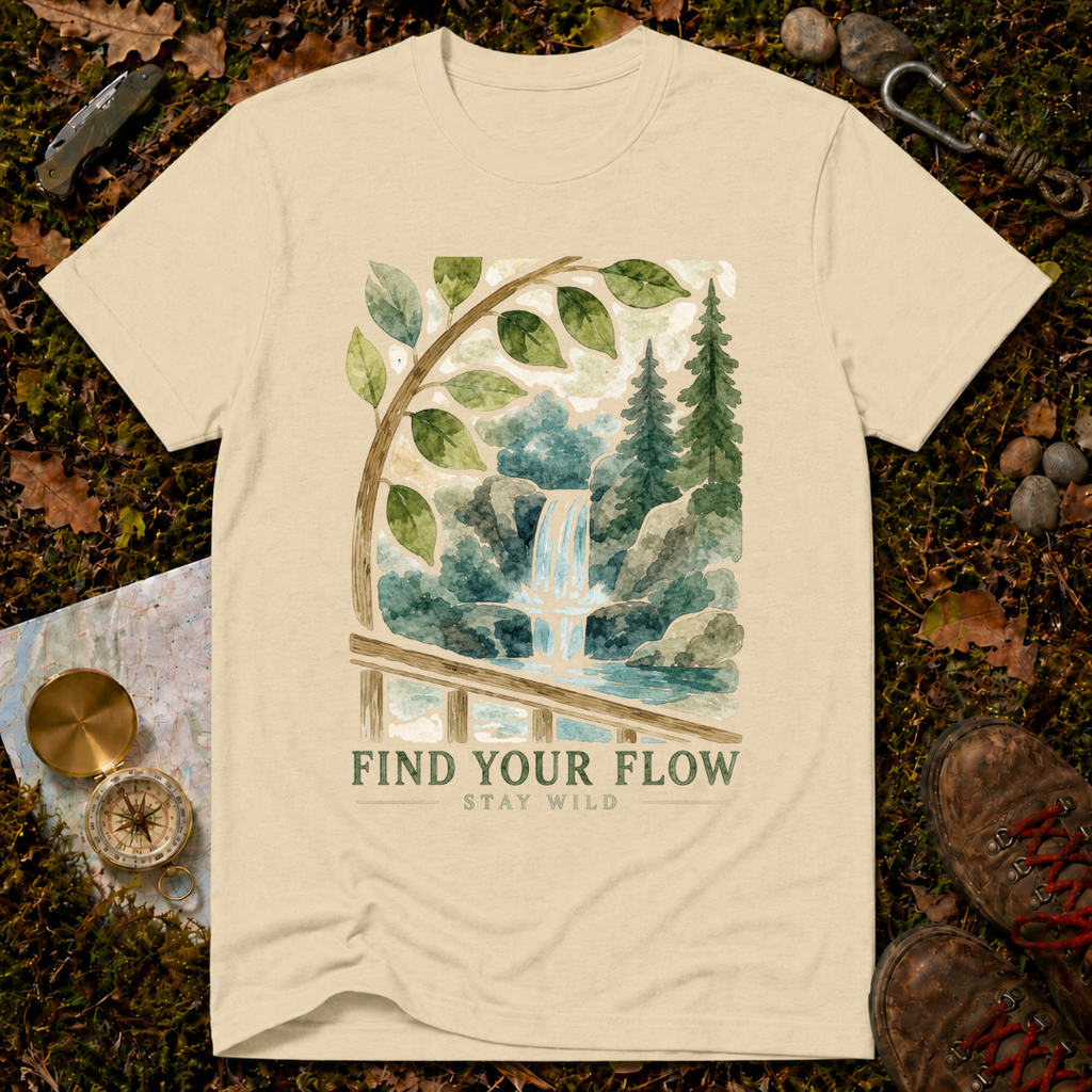 Find Your Flow Stay Wild T-Shirt