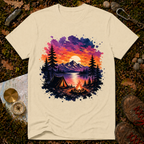 Sunset Mountain Camping T-Shirt