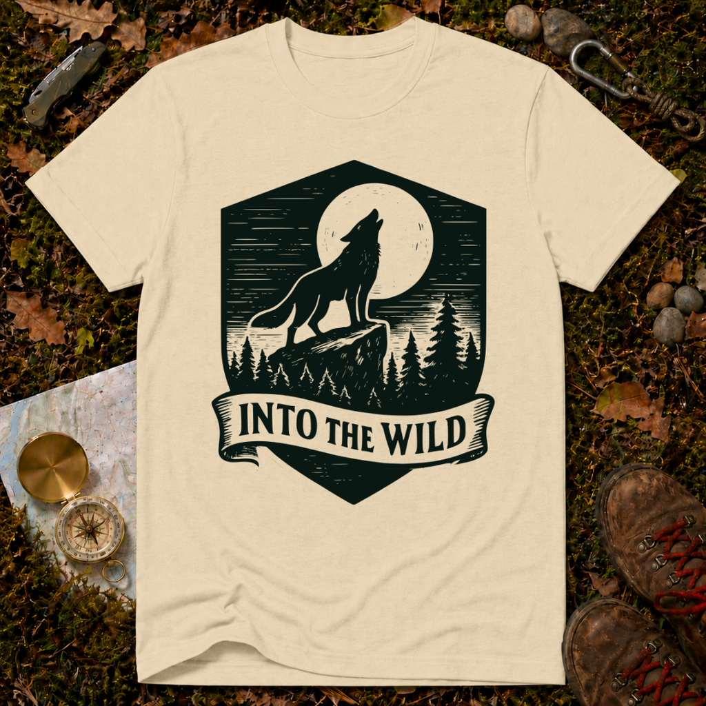 Into The Wild Badge T-Shirt
