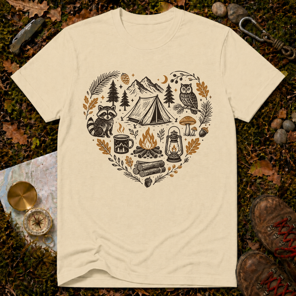 Rustic Camp Heart T-Shirt