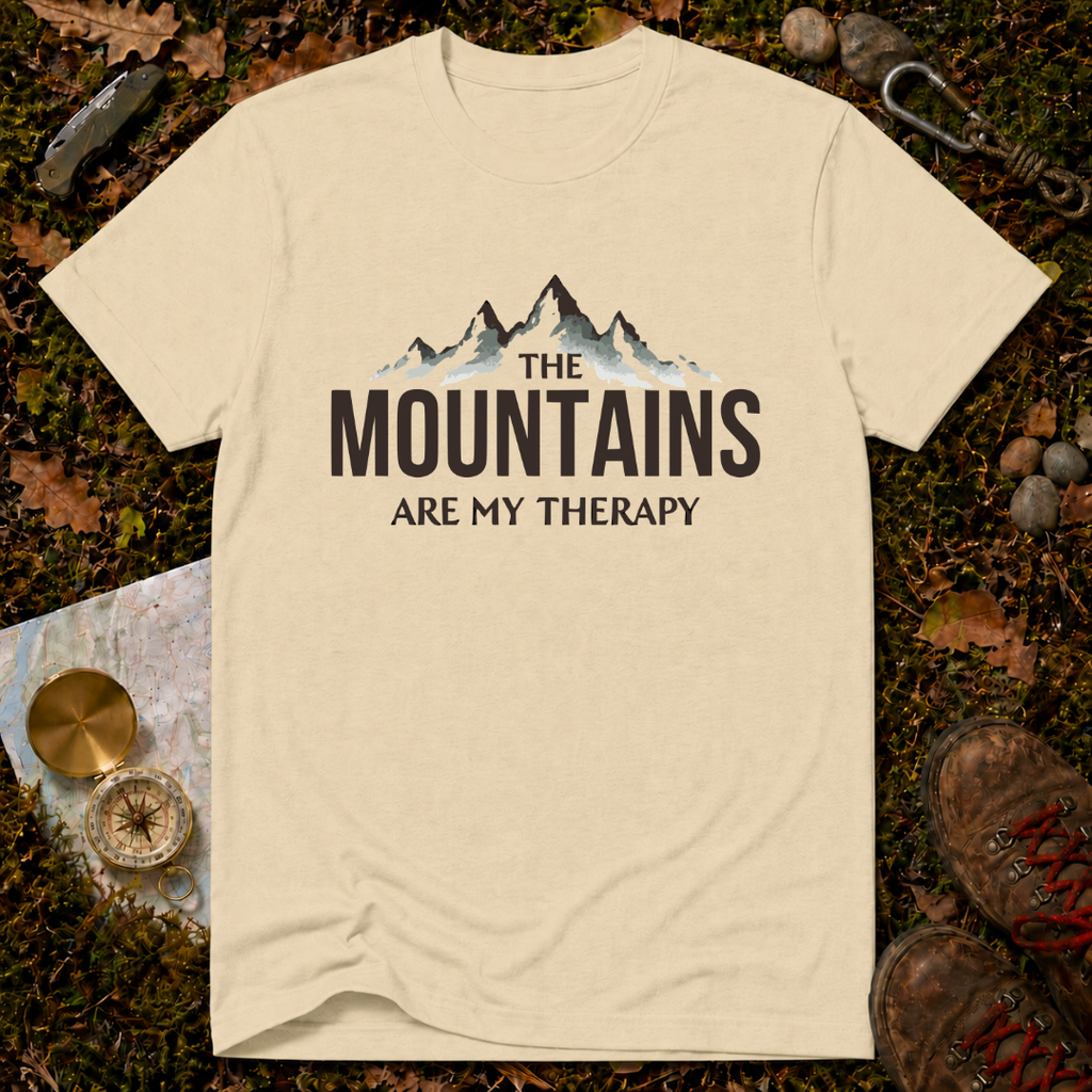 The Mountains Are My Therapy T-Shirt