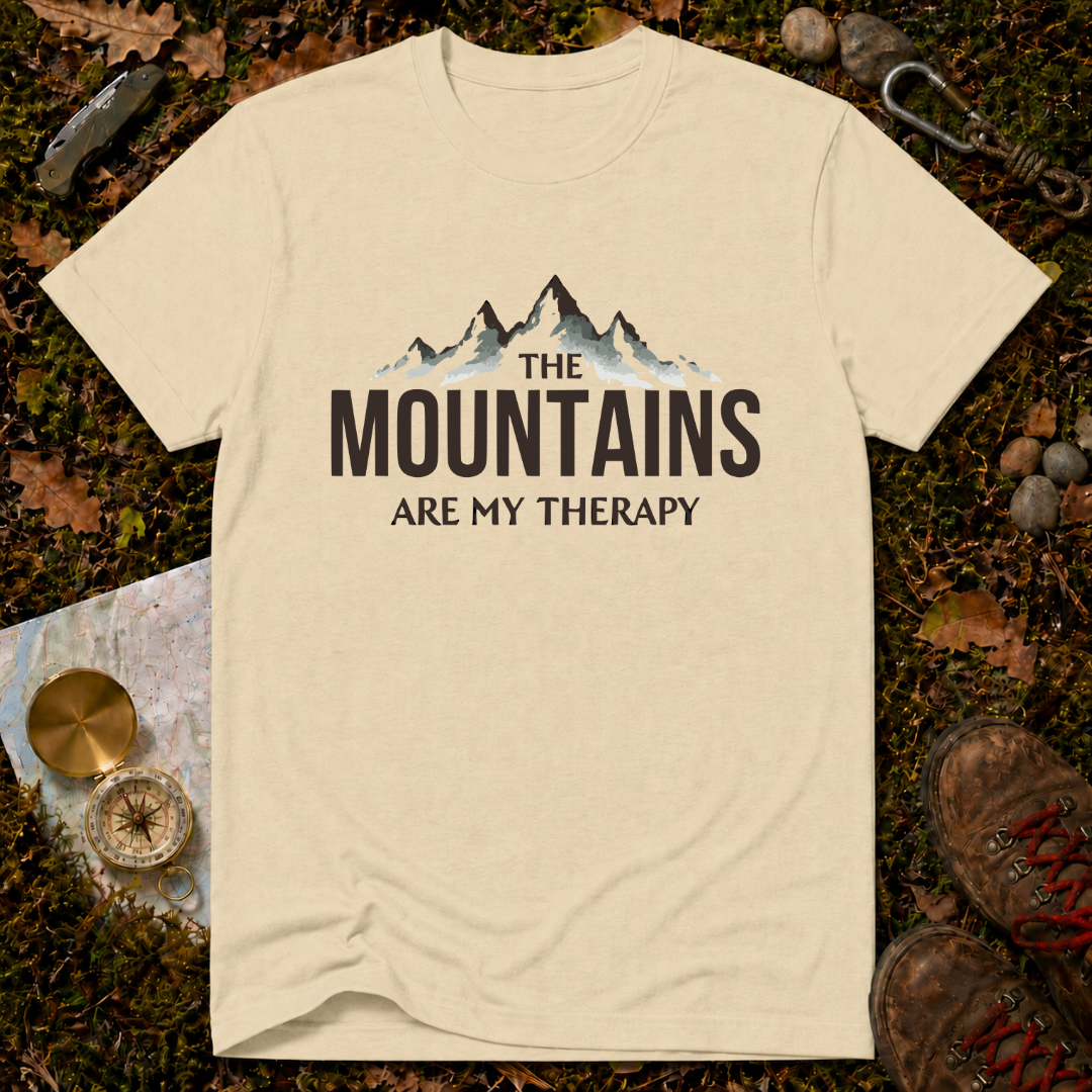 The Mountains Are My Therapy T-Shirt