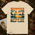 Sunset. Cast. Repeat T-Shirt