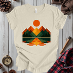 Retro Mountain Sunset T-Shirt