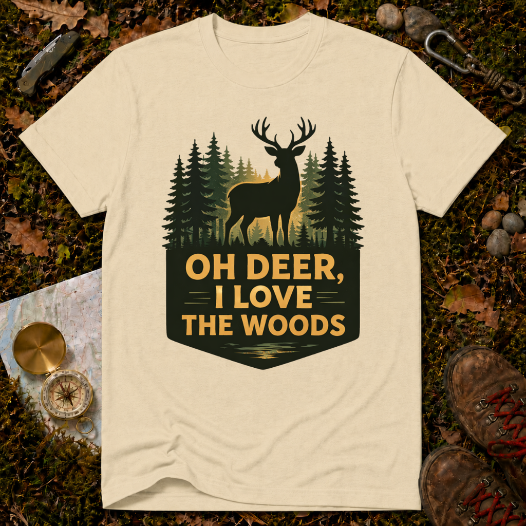 I Love The Woods T-Shirt