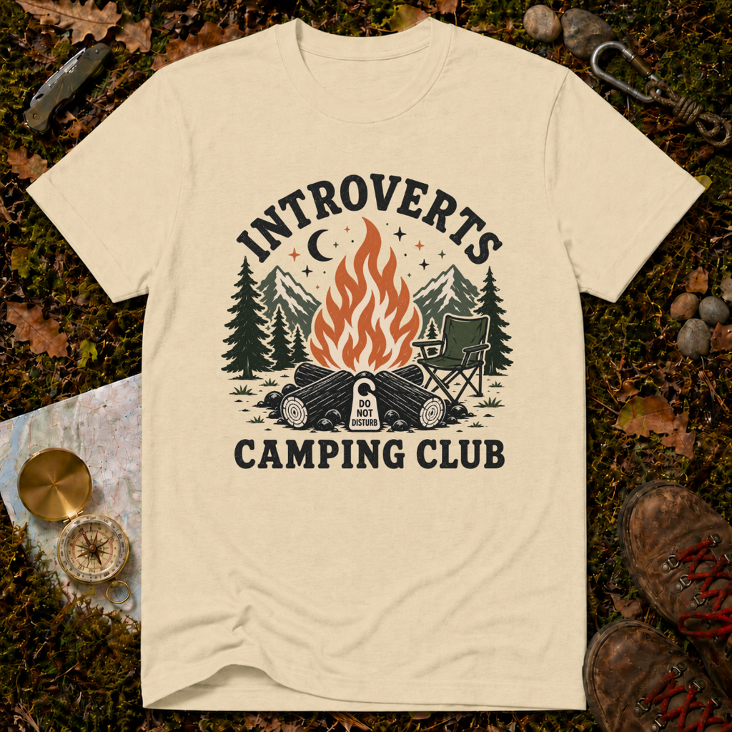 Introverts Camping Club T-Shirt