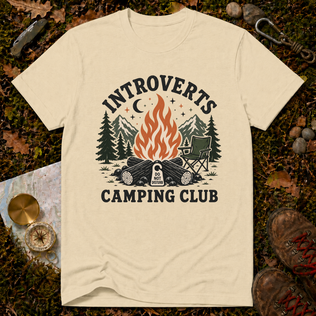Introverts Camping Club T-Shirt
