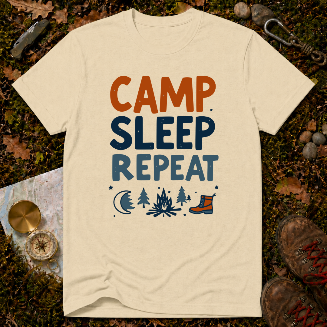 Camp Sleep Repeat T-Shirt