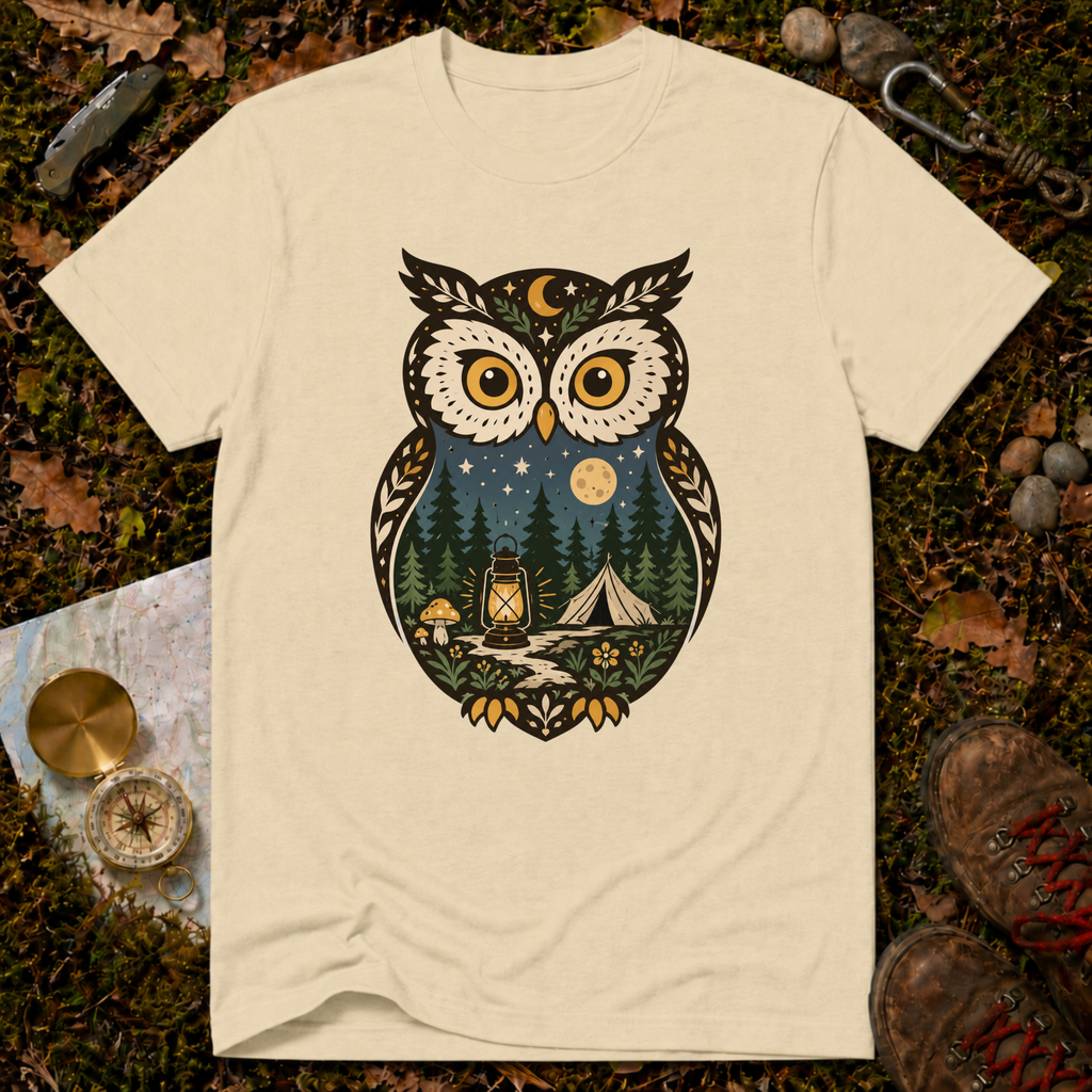 Night Owl Camping T-Shirt