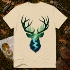 Nature-Inspired Antlers T-Shirt