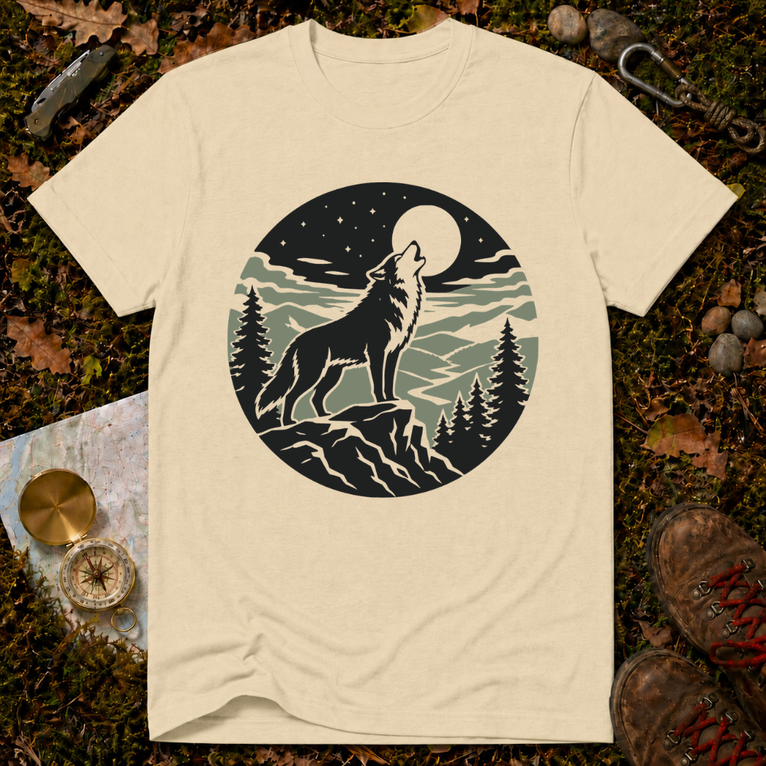 Nature Lover's Wolf T-Shirt