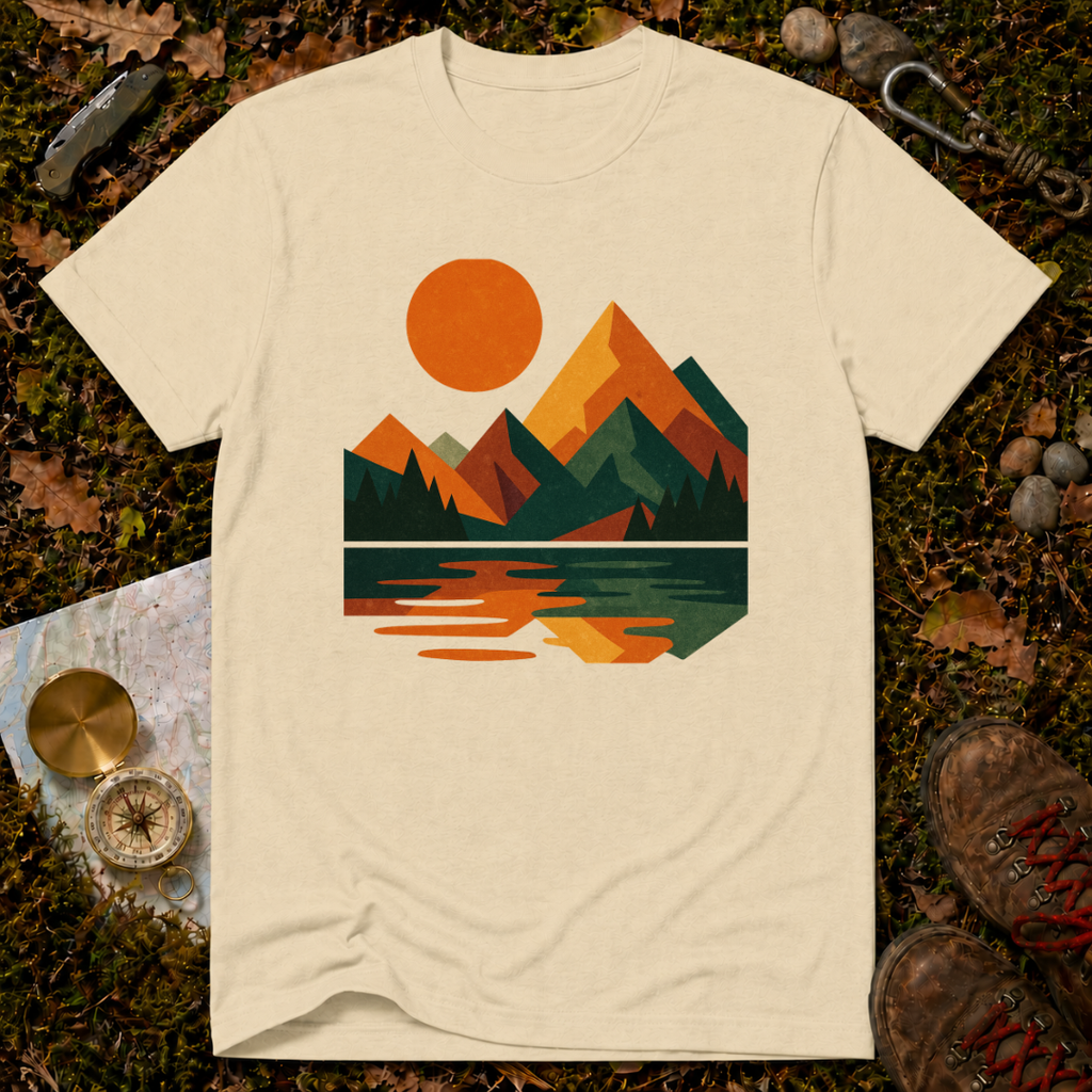 Golden Peak Reflection T-Shirt