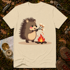 Camping Hedgehog T-Shirt