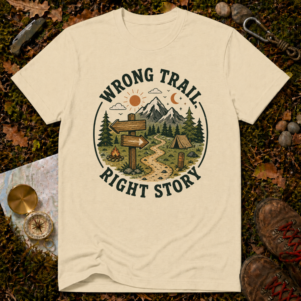 Wrong Trail, Right Story T-Shirt