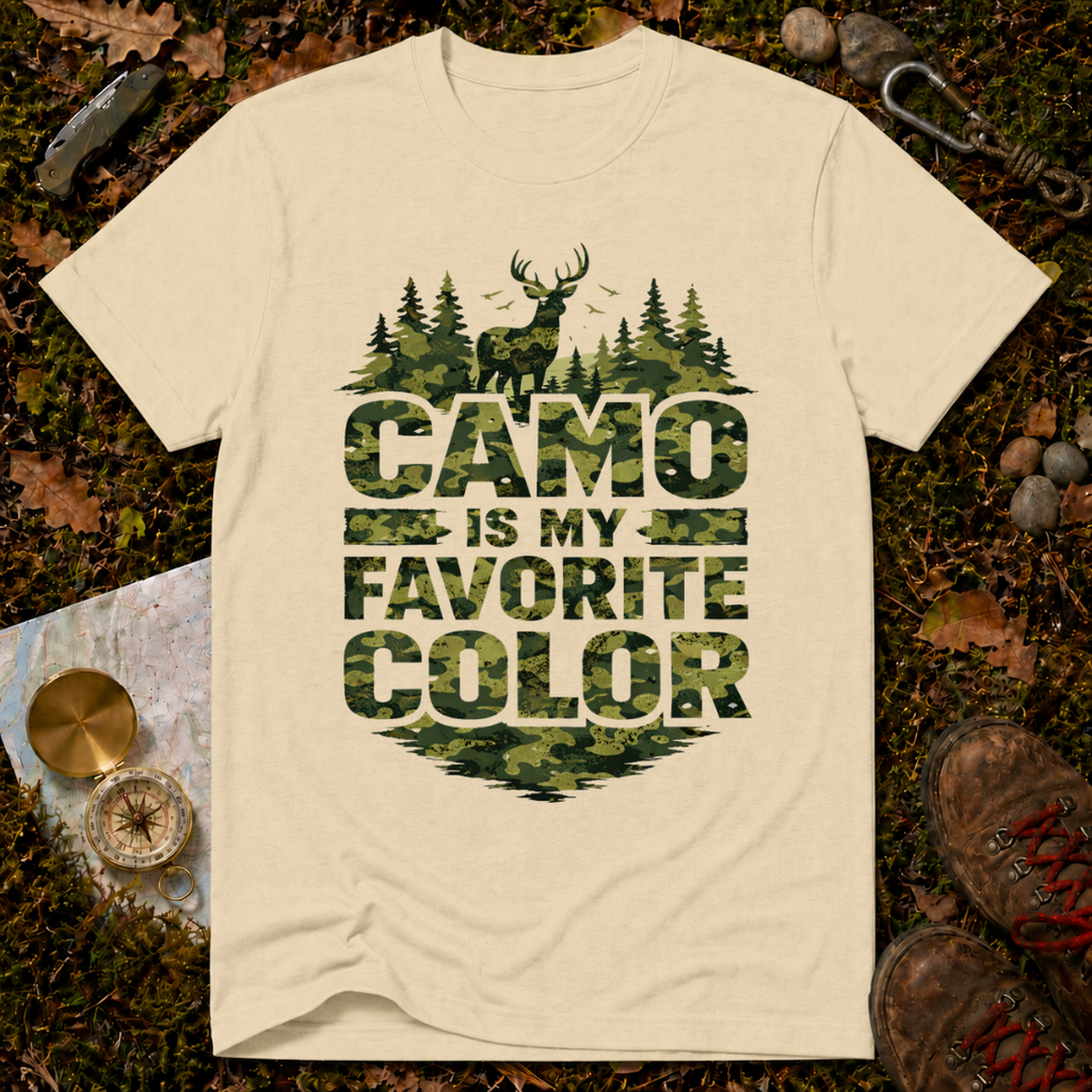 Camo Is My Favorite Color T-Shirt