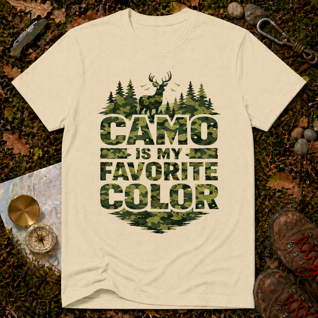Camo Is My Favorite Color T-Shirt