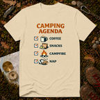 Camping Agenda T-Shirt