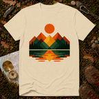 Retro Mountain Sunset T-Shirt