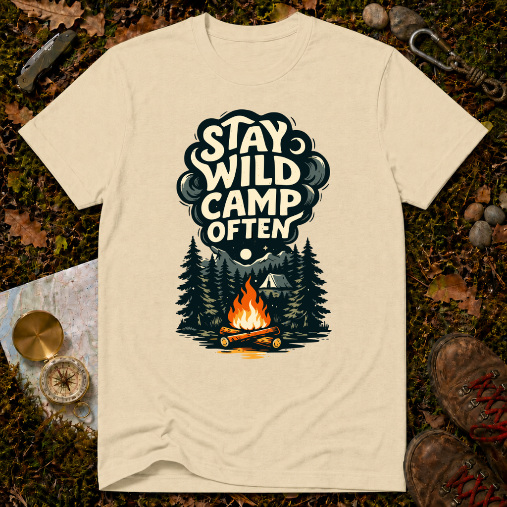 Stay Wild Camp Often T‑Shirt