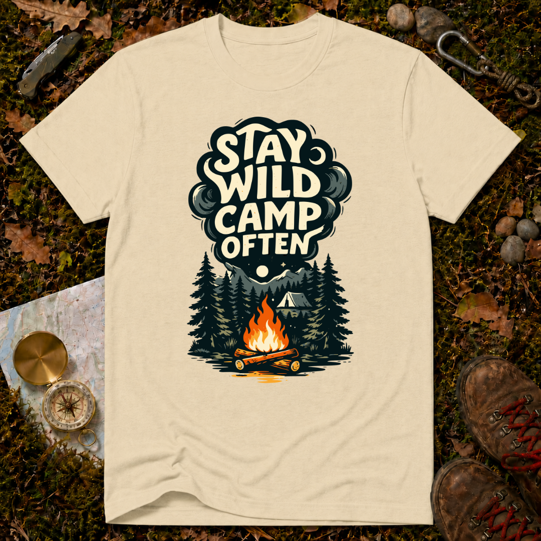 Stay Wild Camp Often T‑Shirt