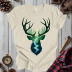 Nature-Inspired Antlers T-Shirt