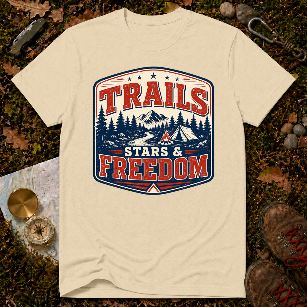 Trails, Stars & Freedom T-Shirt