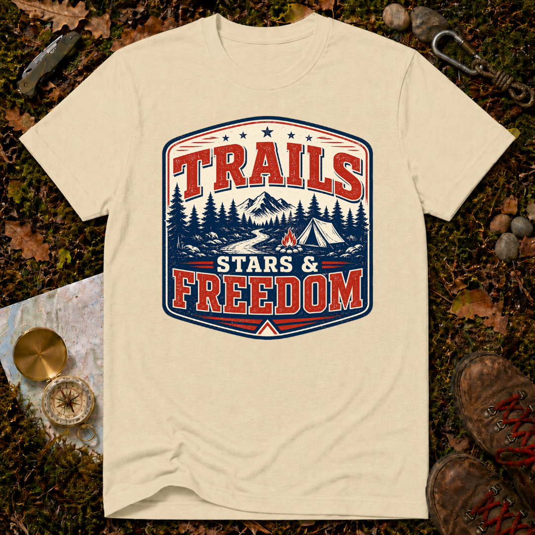 Trails, Stars & Freedom T-Shirt