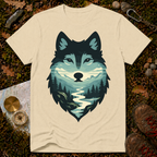 Scenic Forest Wolf T-Shirt