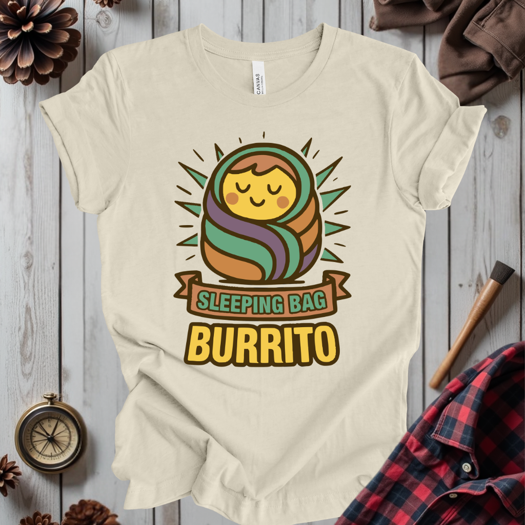 Sleeping Bag Burrito T-Shirt
