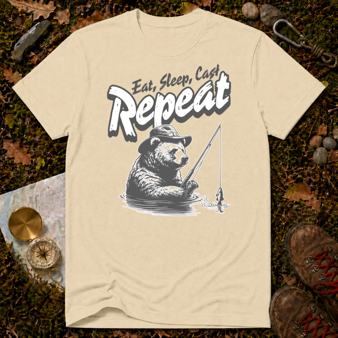 Eat, Sleep, Cast, Repeat T-Shirt