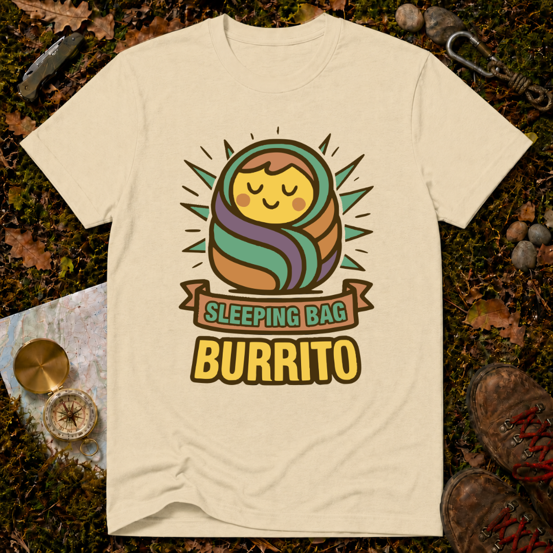 Sleeping Bag Burrito T-Shirt