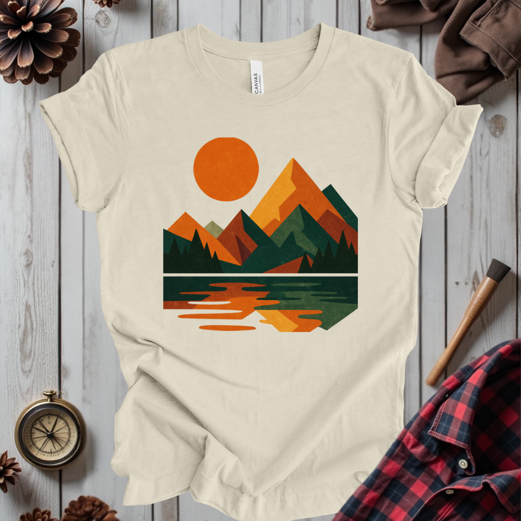 Golden Peak Reflection T-Shirt