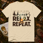 Camp. Relax. Repeat T-Shirt
