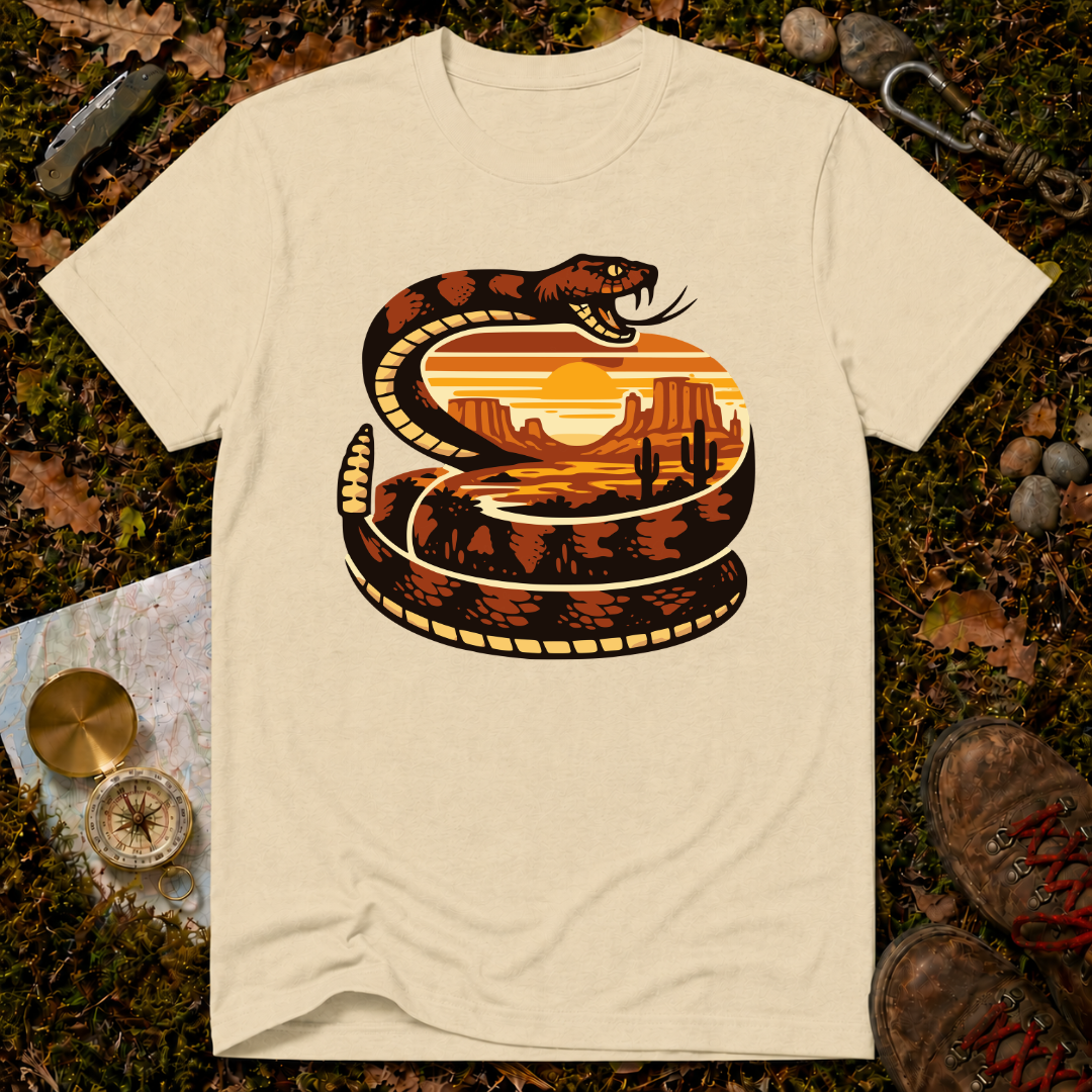 Sunset Desert Snake T-Shirt