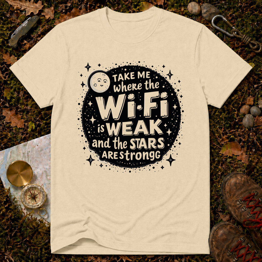 Take Me Where The WiFI Is Weak T-Shirt