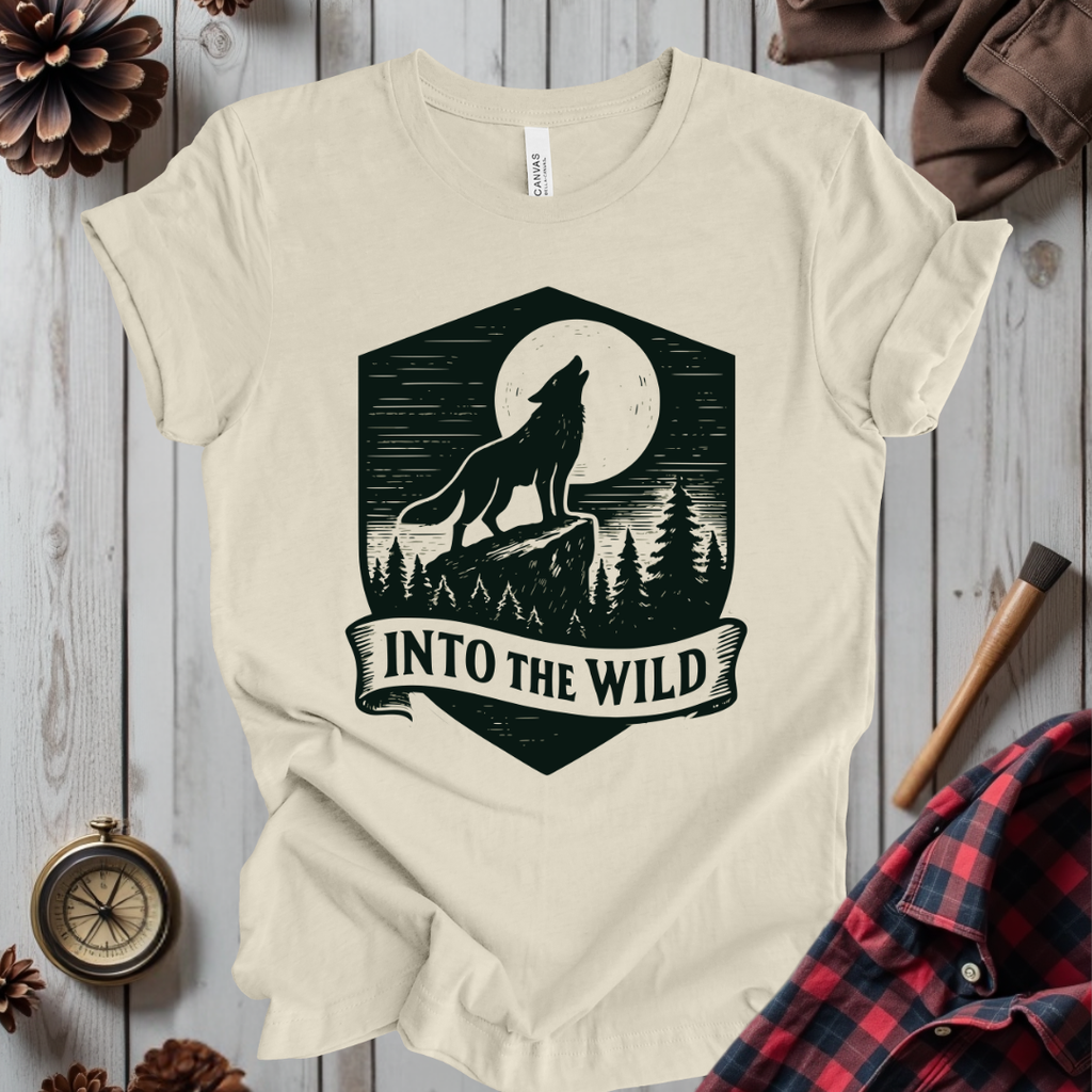 Into The Wild Badge T-Shirt