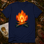 Geometric Campfire T‑Shirt