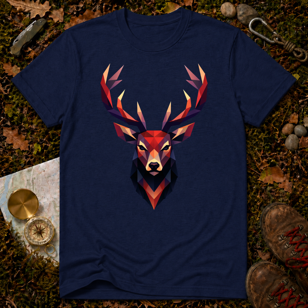 Geometric Deer T-Shirt