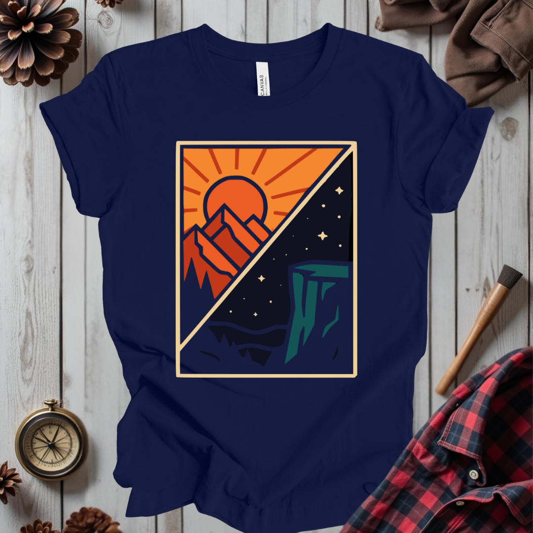 Split Sun & Moon Scene